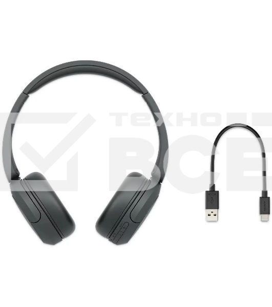 Гарнитура Sony WRL WH-CH520/B черный