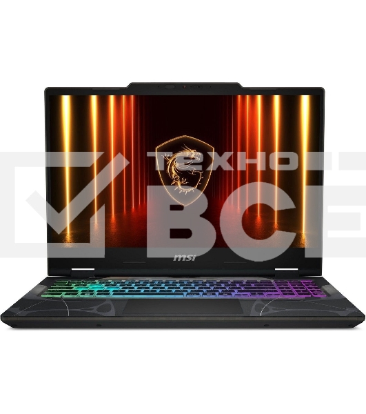 Ноутбук MSI Cyborg 15 B2RWEKG-235XRU черный Intel Core 7 240H/16Gb/SSD 1Tb/RTX 5050 8Gb/15.6