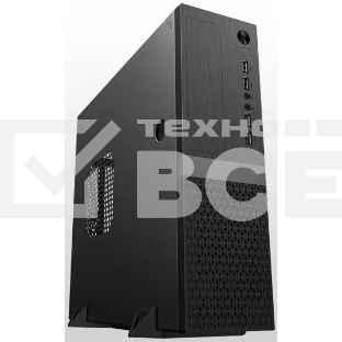 Компьютерный корпус Foxline FL-211-TFX300S с блоком питания 300Вт, mATX case, black, w/PSU TFX 300W, w/2xUSB2.0+2xUSB3.0, w/pwr cord, w/8cm FAN