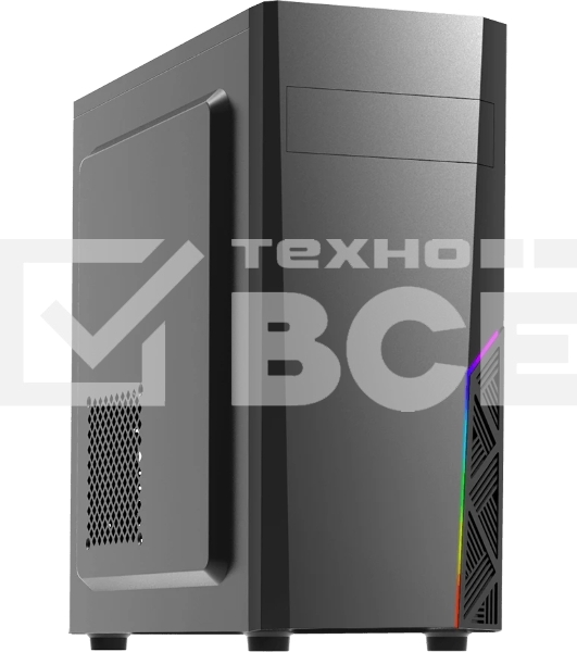 Компьютерный корпус ZALMAN T8, ATX, черный, 1x5.25