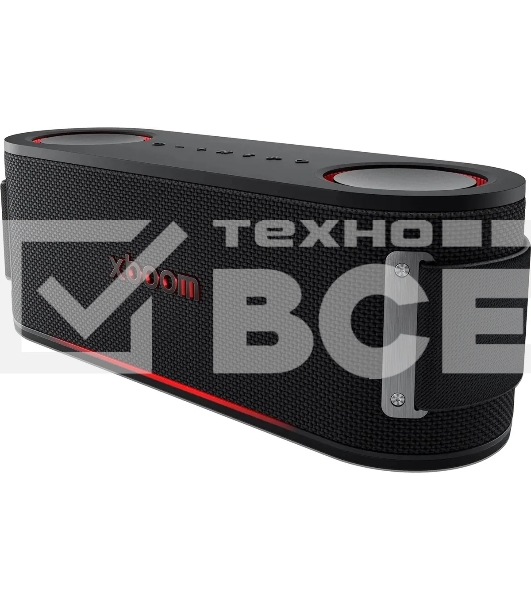 Портативная колонка LG Xboom BOUNCE черный 40W 2.1 BT