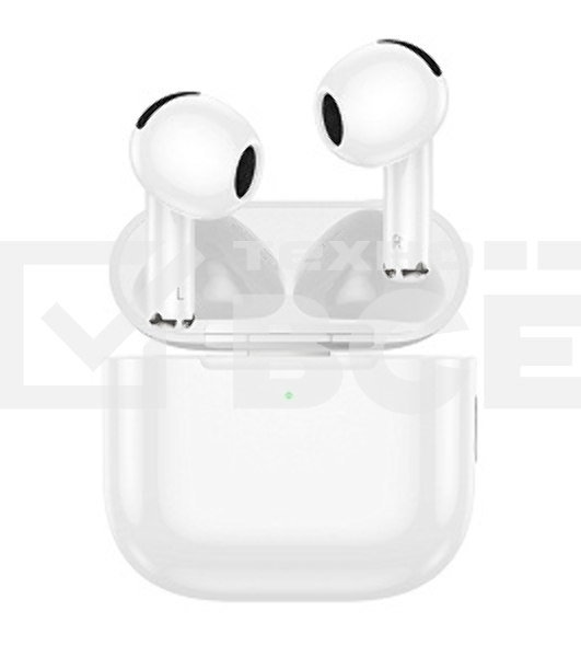 Наушники TWS Hoco EW78 белый, вкладыши, Bluetooth, до 4 ч.