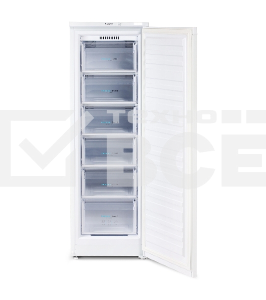 Морозильная камера Бирюса 416 белый, 175л, 6 ящиков