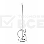 Насадка для миксера Сибртех, для тяжелых растворов,140 х 590 мм, оцинкованная,хвостовик резьба М14, фото5