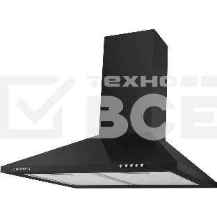 Вытяжка купольная Maunfeld Cork 60, черный, 60 см, 620 куб. м/ч, 47 дБ