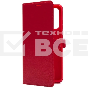 Чехол (флип-кейс) BORASCO Book Case, для Xiaomi Poco M4 Pro 5G, красный