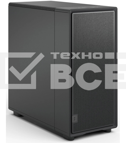Корпус Fractal Design Epoch XL Black Solid, Full-Tower, чёрный, 3 x 140 мм