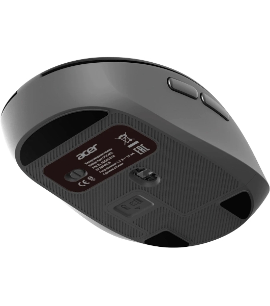 Комплект клавиатура+мышь Acer OCC402 беспроводной, USB, 1600 DPI, чёрный