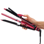 Мультистайлер Sakura SA-4520BP черный/розовый, 30 мм, 200 °C, 1 режим, фото 1