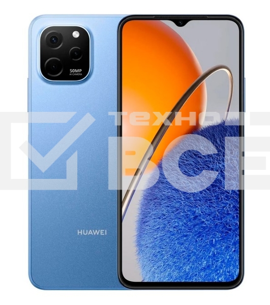Смартфон Huawei Nova Y61, 4/128Gb, синий