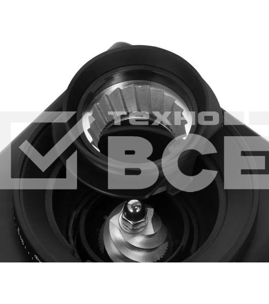 Кофемолка Kitfort КТ-7205 200 Вт, жернова, 250гр, белый/черный
