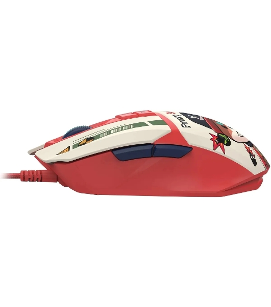 Мышь проводная A4Tech Bloody W63 Max Proxy Boom бежевый/красный, 12000 dpi, USB, кнопки - 9