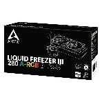 Жидкостная система охлаждения Arctic Liquid Freezer III 280 A-RGB черный, 140 мм, алюминий, 2800 об/мин, 30 дБ, 4 pin, 320 Вт, фото16