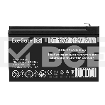 Аккумуляторная батарея ExeGate DT 1207 (12V 7Ah, клеммы F2), фото2