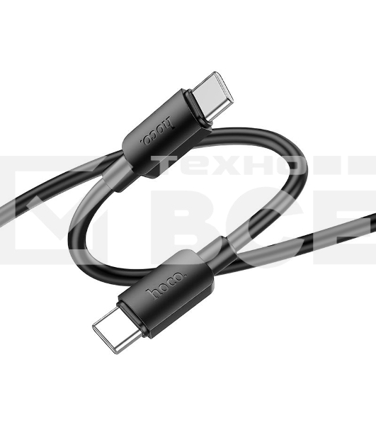 Кабель Hoco X96 Hyper TYPE-C TO TYPE-C USB Type-C (m)-USB Type-C (m) 1м черный коробка