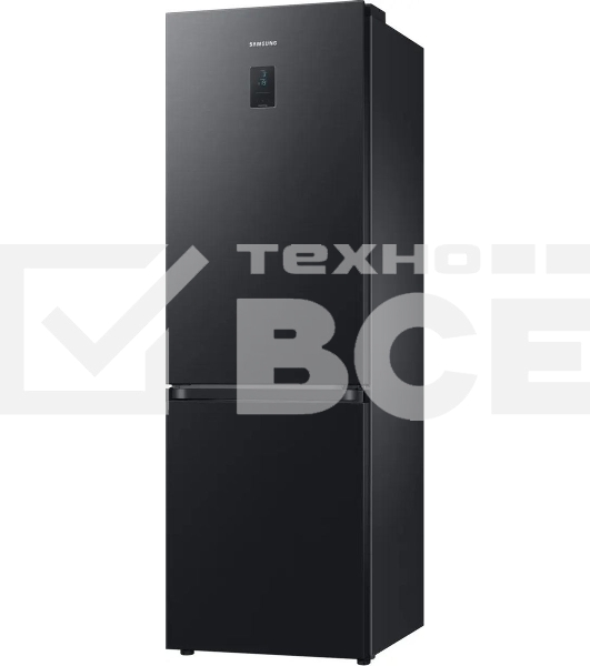 Холодильник Samsung RB34C675EBN/EF черный двухкамерный 230/114л морозилка снизу, No Frost
