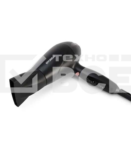 Фен Hyundai H - HDI0750 2200Вт черный/черный
