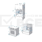Духовой шкаф электрический Weissgauff EOM 741 PDB Black Edition черный, фото10