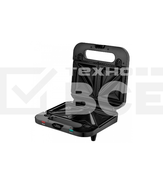 Сэндвичница BRAYER BR2202 3 в 1: сэндв, вафли, гриль, 750 Вт, съем.пласт 22,3*13,1 см, антиприг.пок