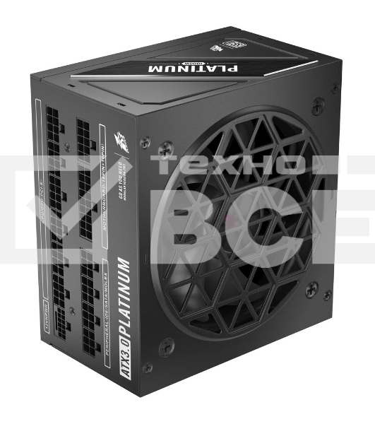 Блок питания 1STPLAYER NGDP Platinum (HA-1000BA3-BK), 1000Вт, 80 PLUS Platinum, 120мм, модульный, черный