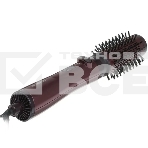 Фен-щетка Polaris PHS 1020RK лиловый 1000Вт. Кол-во режимов 3. Конструкция вращение шнура.2 насадки-щетки: 50, 35 мм. В комплекте щетка. Покрытие керамическое.Автоматическое вращение насадок., фото8