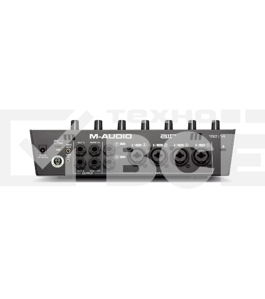Аудиоинтерфейс USB M-audio AIR 192 14 [AIR192X14XEU] 24бит/192кГц, 4xXLR/TRS комбинированных входа с фантомным питанием +48В, 2х1/4
