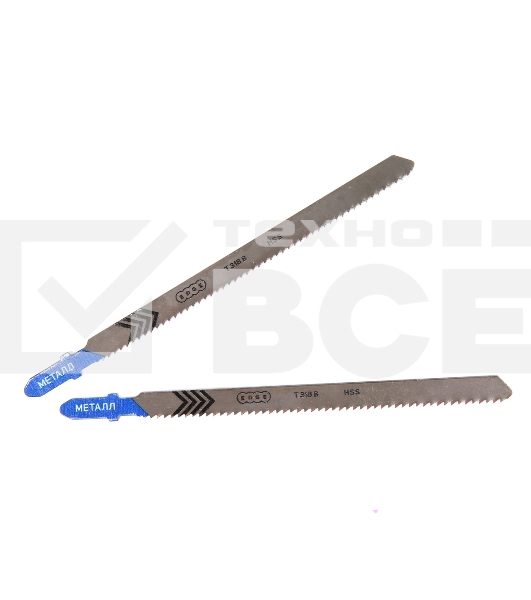 Пилка для лобзика EDGE by PATRIOT T318B по металлу, 2шт в блистере