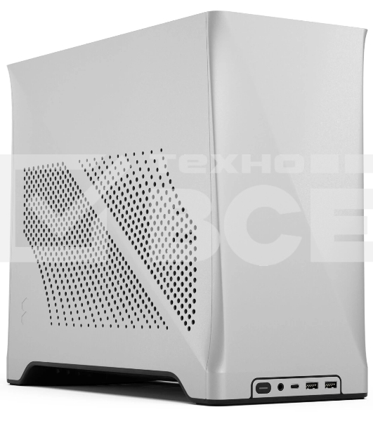 Компьютерный корпус без блока питания Fractal Design Era 2, SFF, 2x120мм, 2xUSB-A 3.0 + 1xUSB 3.2 Type-C, SFX PSU Support, mITX Silver