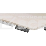 Стол для компьютера Cactus CS-EDL-DWT столешница ДСП светлый дуб каркас белый 120x71x60см, фото6