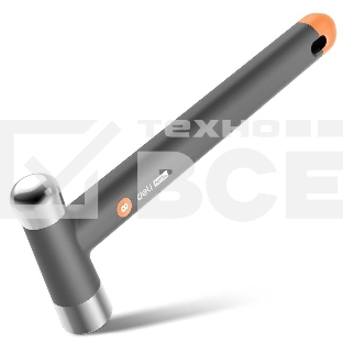 Молоток Home Series Gray Deli HT7008C вес бойка 250гр, эксклюзивный дизайн, рукоятка из высококачественного софттач пластика