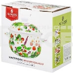 Кастрюля эмалированная AGNESS 934-561 ФРУКТОВАЯ КОРЗИНА 2.0 л, фото2