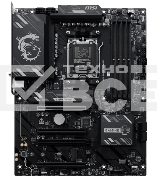 Материнская плата MSI B850 GAMING PRO WIFI6E B850, AM5, 4хDDR5, 4хPCIEx16, 2хM.2, 2хTypeC, 3хUSB3.2Gen2, 6хUSB3.2Gen1, 4хUSB2.0, 4хSATA3.0, 2.5G, DP, HDMI, ATX, RTL