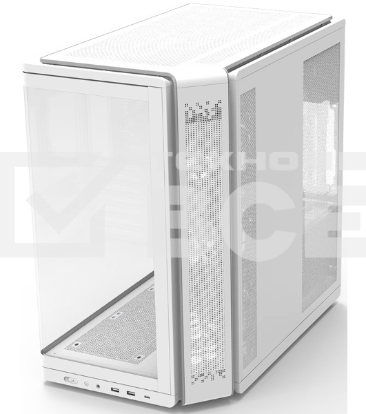 Компьютерный корпус ZALMAN MidTower P60 белый (ATX, без БП, 5x120мм ARGb fans, 1xUSB Type C, 2xUSB 3.0) (Zalman P60 белый)