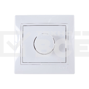 Диммер LEZARD 701-0202-157 серия скр. проводки Мира 1000 Вт фильтр предохранитель белый