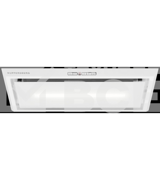 Вытяжка встраиваемая Kuppersberg Intro 60 White белый, 60 см, 1500 куб. м/ч, 43 дБ