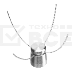 Головка триммерная универсальная Denzel быстрозажимная, шайба М8, М10, М20, фото5