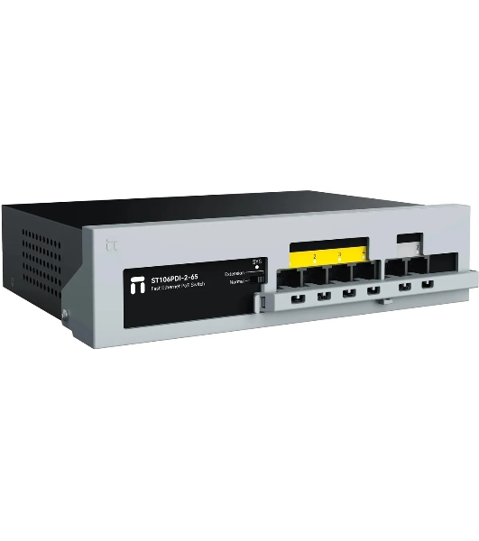 Коммутатор Netis ST106PDI-2-65 6x100Мбит/с 4PoE 65W неуправляемый