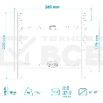 Кронштейн для телевизора Kromax IDEAL-5 черный 15