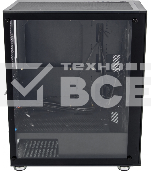 Компьютерный корпус AeroCool / Formula V-LINE 7713 черный без БП ATX 3x120mm 2xUSB2.0 1xUSB3.0 audio bott PSU
