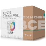Кулер для процессора DEEPCOOL AG500 DIGITAL WH ARGB белый, 120 мм, алюминий/медь, 1950 об/мин, 29.4 дБ, 4 pin, 240 Вт, 158 мм, фото4
