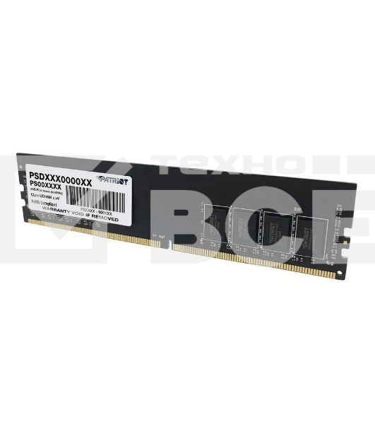 Оперативная память Patriot Signature, DDR4, 8GB (1x8 GB), 2666 MHz, CL19