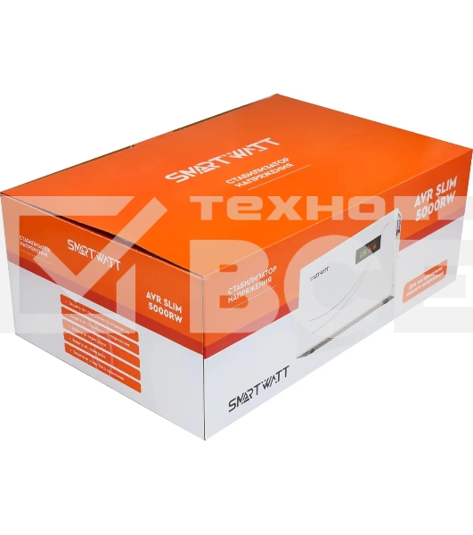 Стабилизатор напряжения настенный SMARTWATT AVR SLIM 5000RW