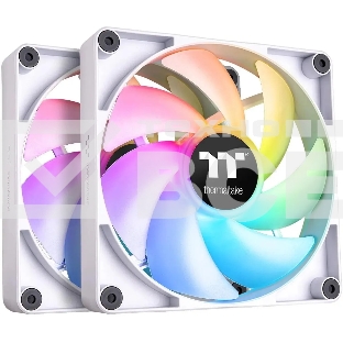Вентилятор для корпуса Thermaltake CT140 ARGB 140х140x25 белый 4-pin 30.5дБ (упак.:2шт) (CL-F154-PL14SW-A) Ret