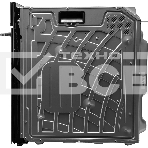 Духовой шкаф электрический Hyundai HMEO 6780 DX черное стекло/серебристый, фото7