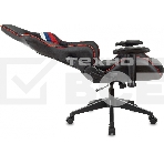 Кресло игровое Бюрократ VIKING 4 AERO RUS белый/синий/красный/черный, искусст. кожа/ткань, две подушки, фото70