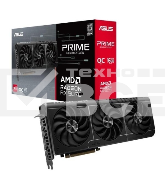 Видеокарта ASUS PRIME-RX9070-O16G