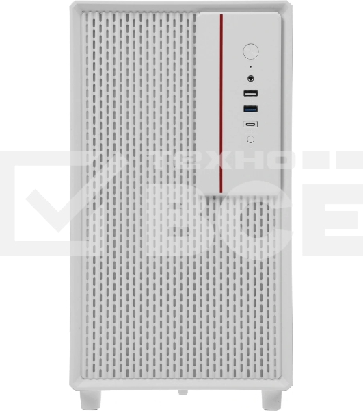 Компьютерный корпус Accord M3301 белый без БП mATX 1xUSB 2.0 1xUSB 3.0 1xUSB3.1 audio bott PSU