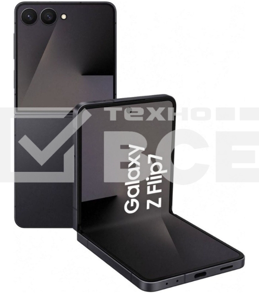 Смартфон Samsung Galaxy Z Flip7 5G 12/512Gb черный