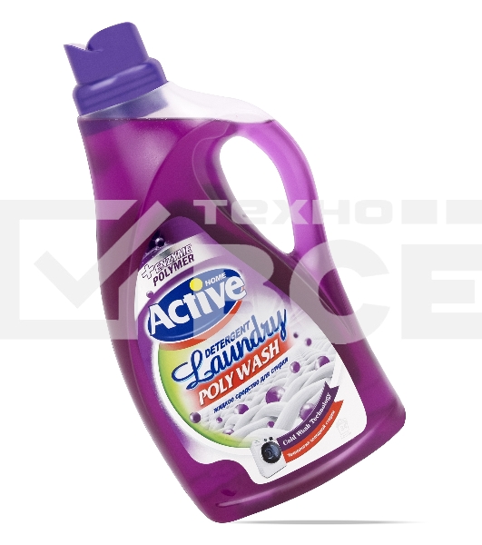 Гель для стирки ACTIVE универсальный 2500 мл. Poly wash (511601412)