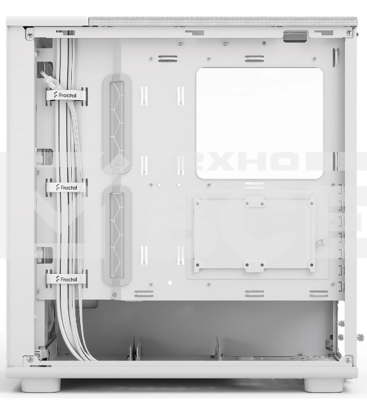 Компьютерный корпус без блока питания Case Fractal Design Epoch TG Clear Tint, Midi-Tower, 3x120мм, 2xUSB-A 3.2 + 1xUSB 3.2 Type-C ATX, mATX, mITX, белый